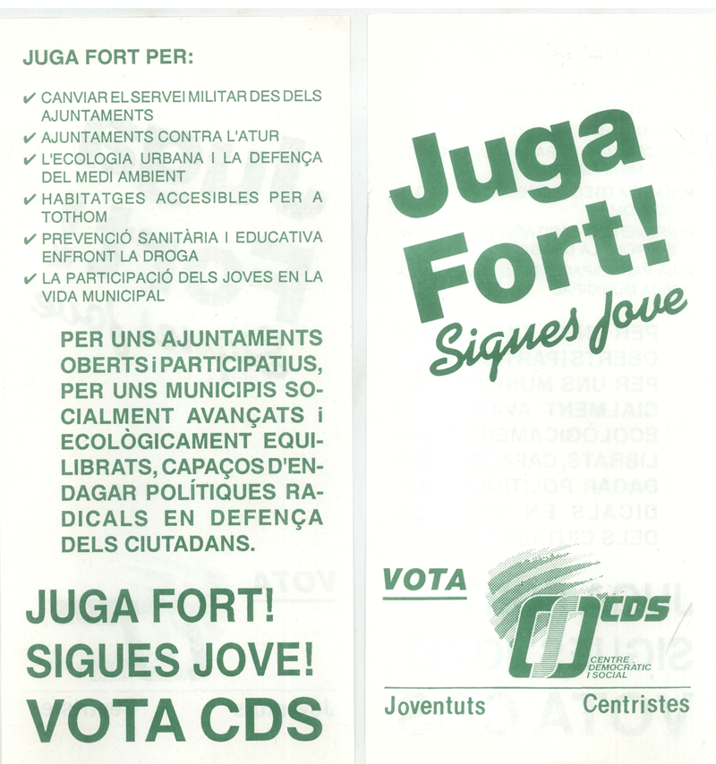 Juga fort! sigues jove