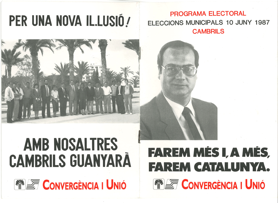 Programa electoral : eleccions municipals 10 juny 1987