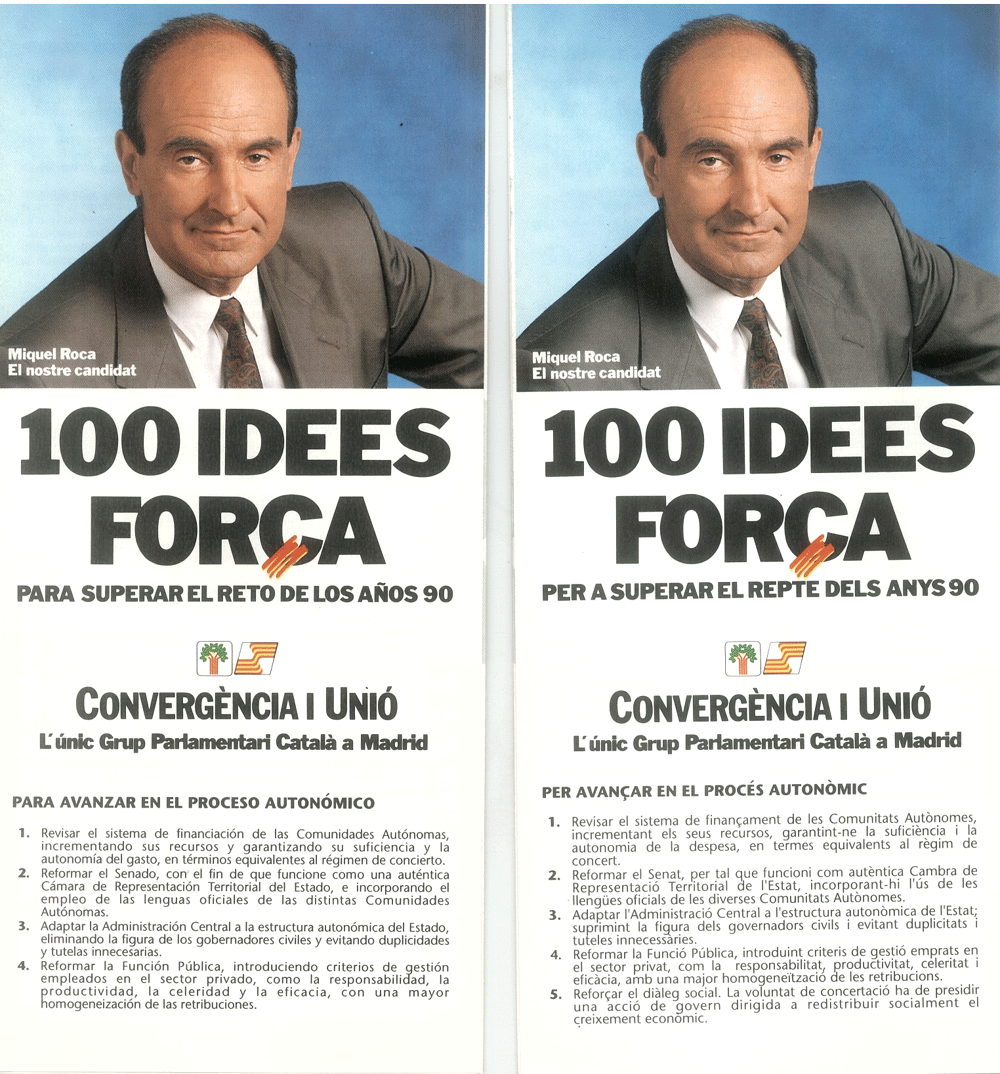 100 idees força : Miquel Roca el nostre candidat