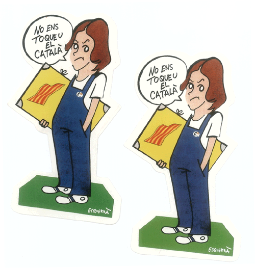 No ens toqueu el català