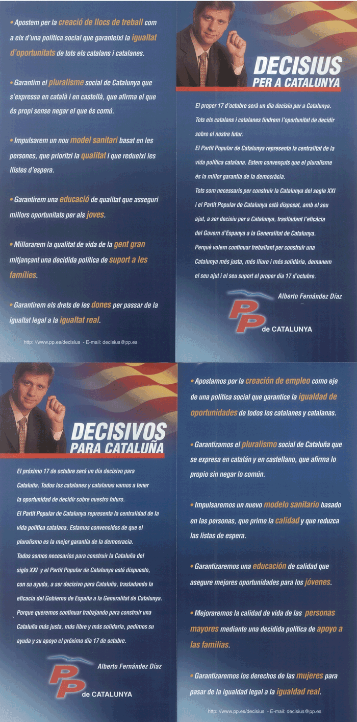 Decisius per Catalunya = Decisivos para Cataluña