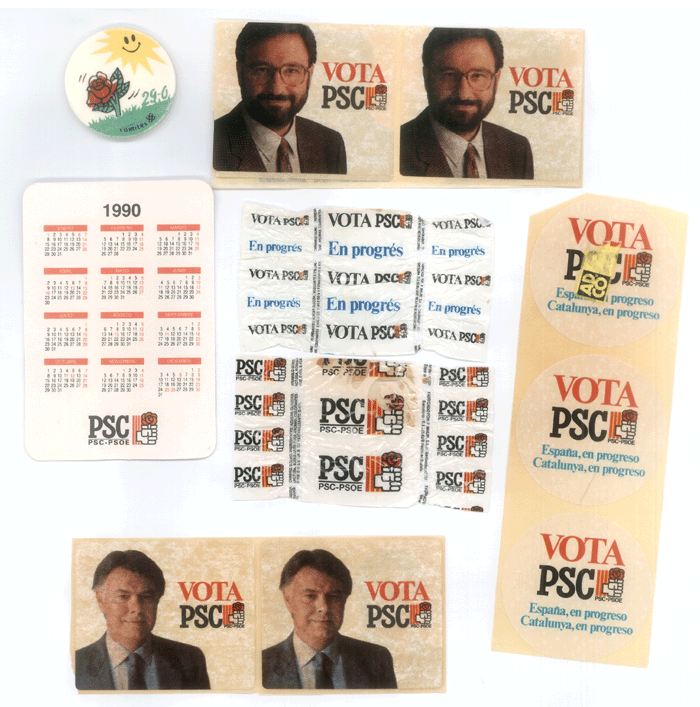 PSC (PSC-PSOE) [objectes diversos]