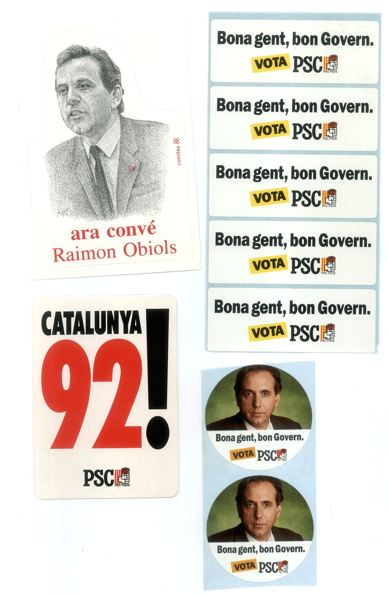 PSC (PSC-PSOE) [objectes diversos]