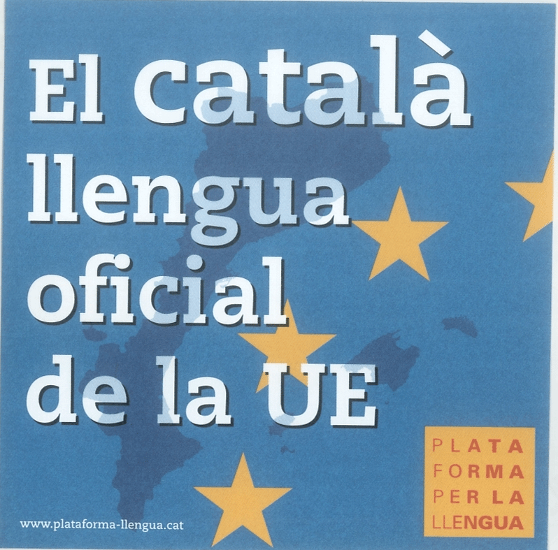 El català llengua oficial de la UE