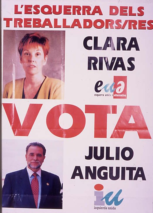 L'Esquerra dels treballadors/res : Vota Julio Anguita