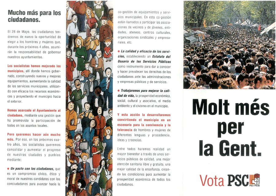 Molt més per la gent = mucho más por ti