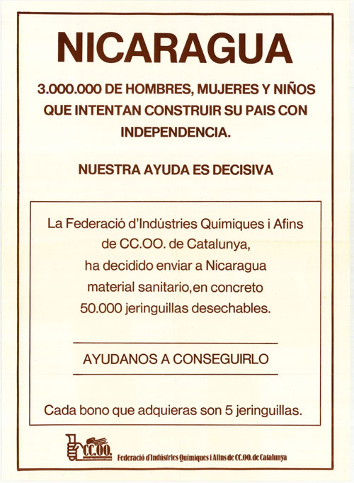 Nicaragua : 3.000.000 de hombres, mujeres y niños que intentan construir su país con independencia