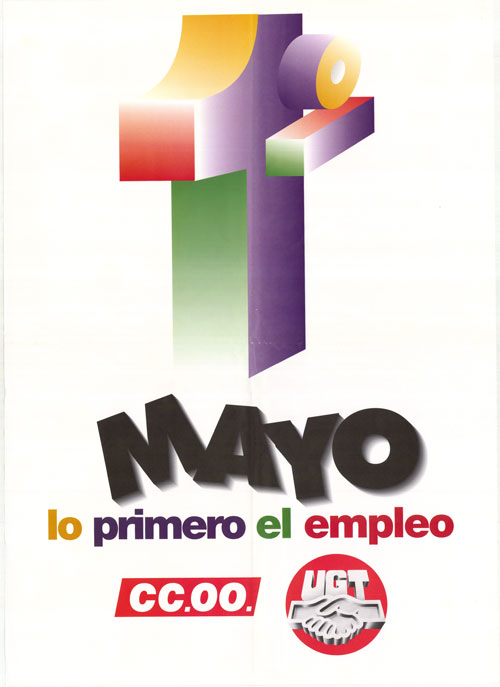 1º mayo : lo primero el empleo