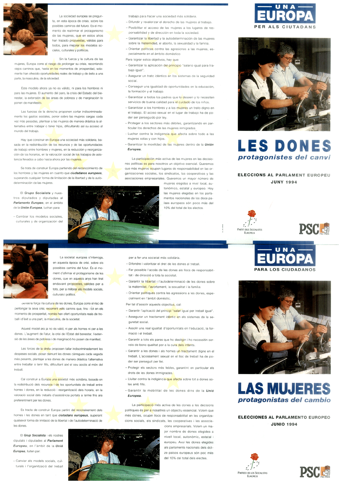 Les dones = las mujeres