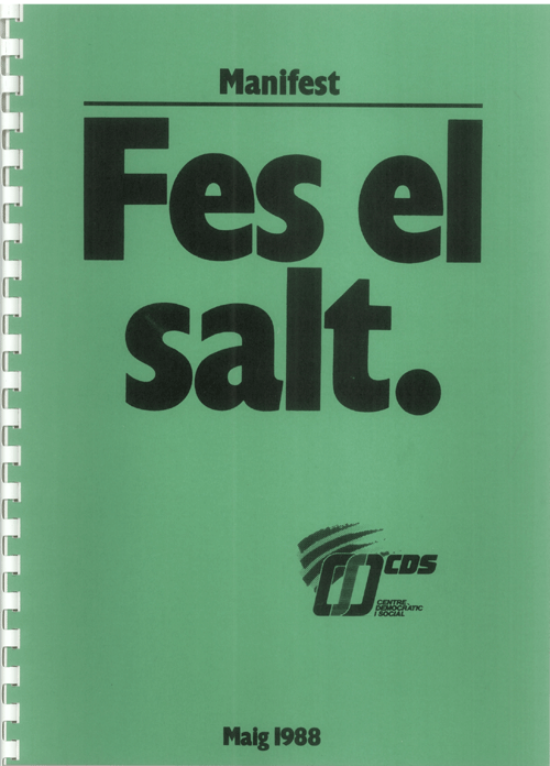 Fes el salt : manifest