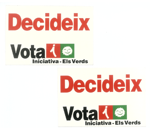 Decideix : Vota Iniciativa-Els Verds