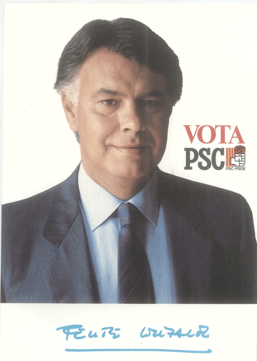 Vota PSC : Felipe González