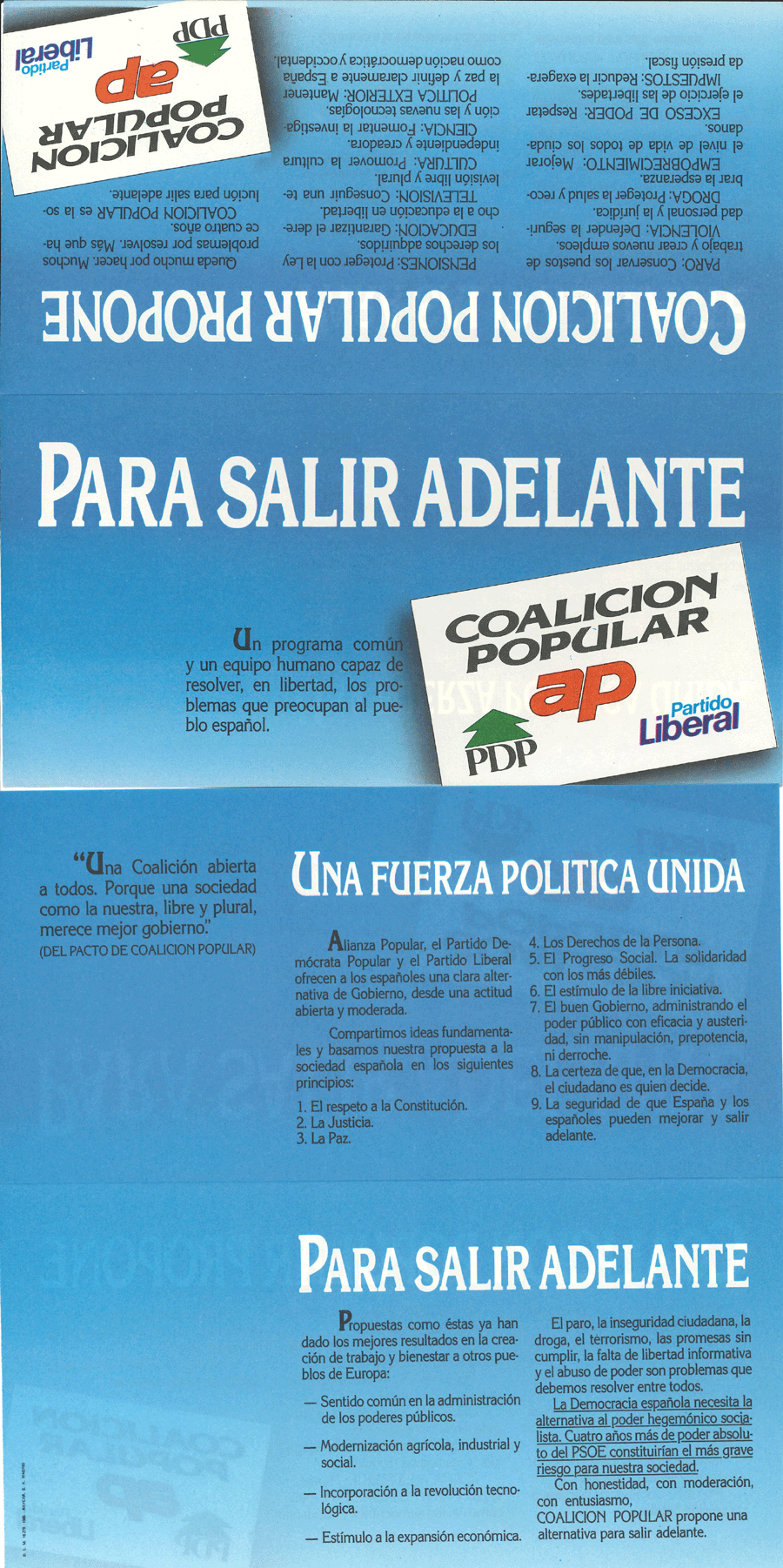 Para salir adelante