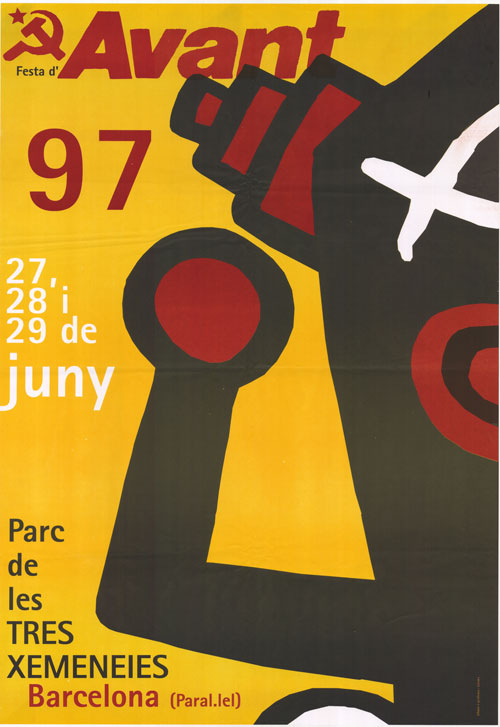 Festa d'Avant 97 : 27, 28 i 29 de juny : Parc de les Tres Xemeneies Barcelona (Paral·lel)