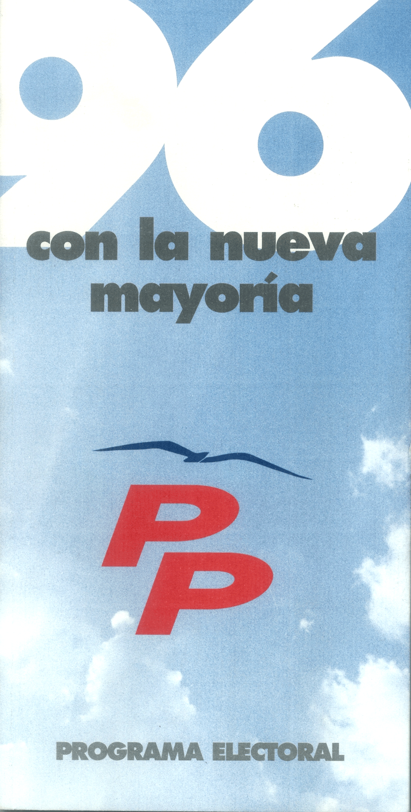 Con la nueva mayoría : programa electoral