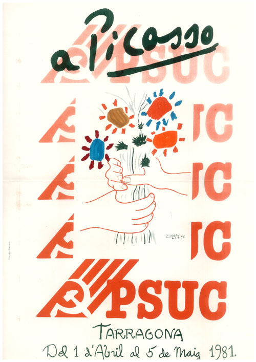 A Picasso : Tarragona del 1 d'abril al 5 de maig 1981
