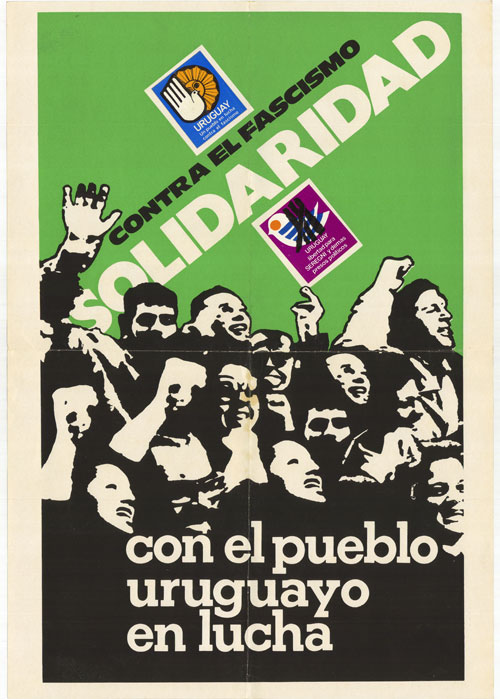 Contra el fascismo solidaridad con el pueblo uruguayo en lucha
