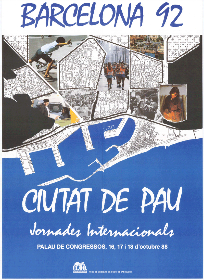 Barcelona 92 ciutat de pau jornades internacionals