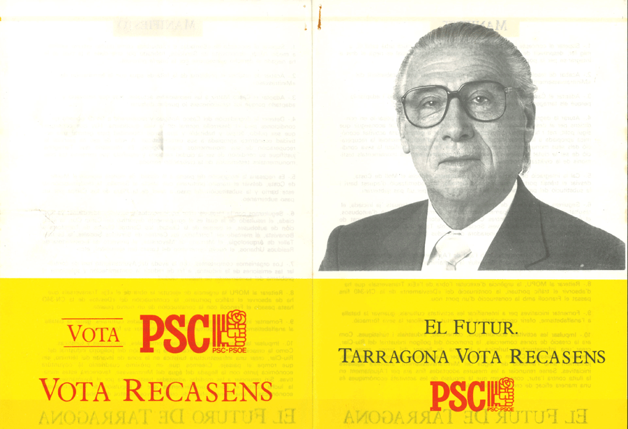 El futur. Tarragona vota Recasens