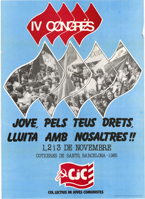 IV Congrés : jove, pels teus drets, lluita amb nosaltres!!