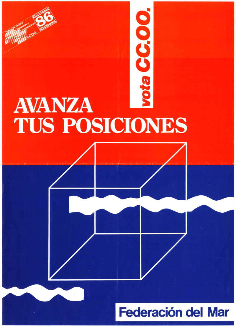 Avanza tus posiciones : vota  CC.OO. federación del mar