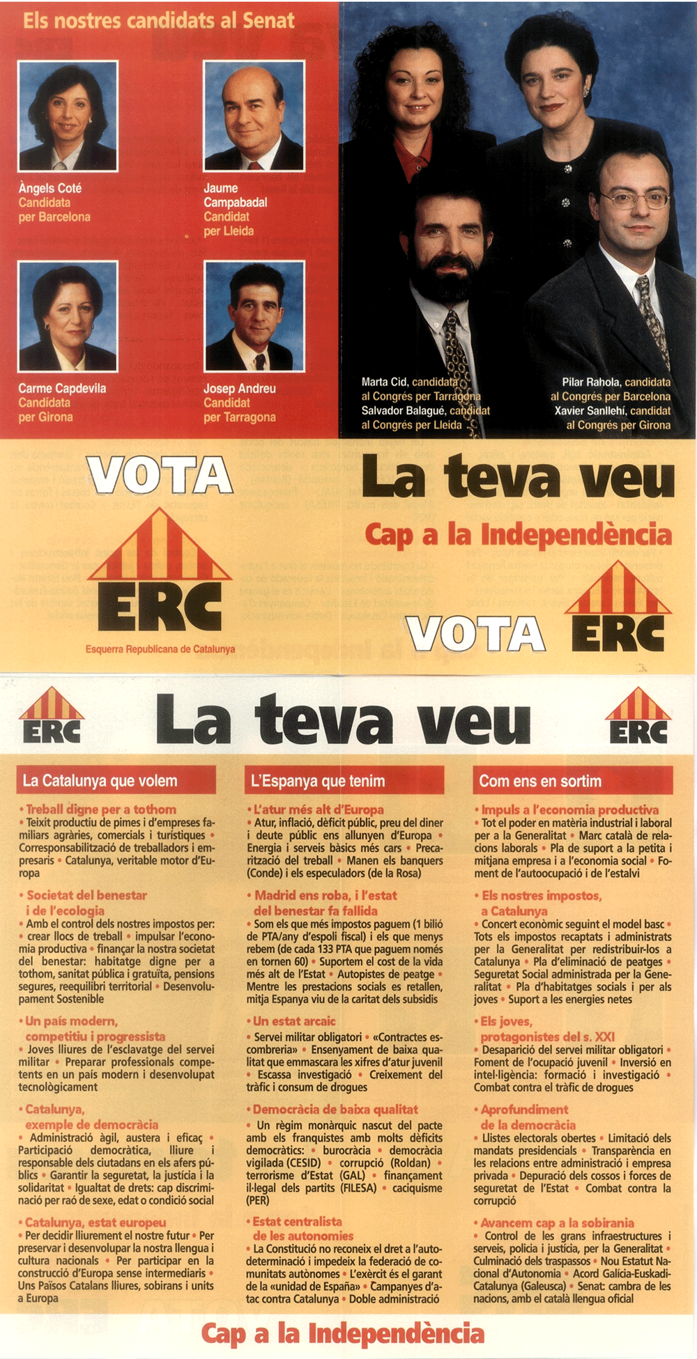 La teva veu: cap a la independència