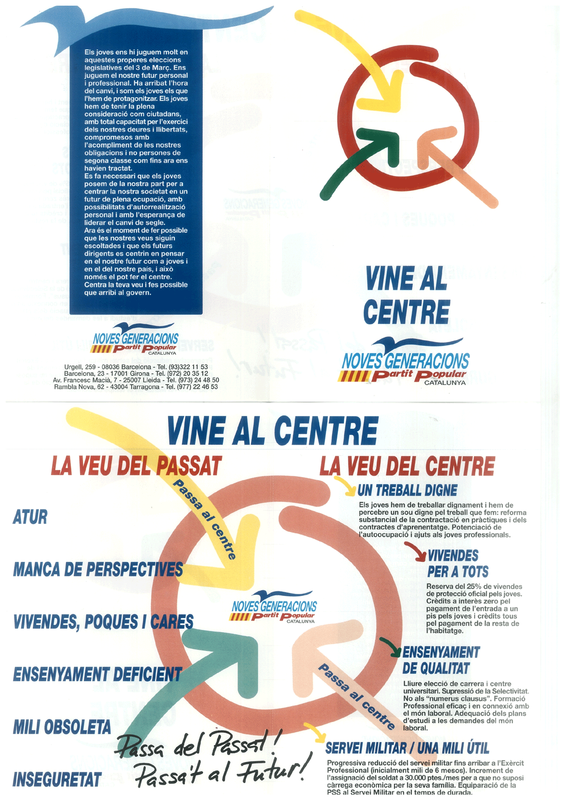 Vine al centre