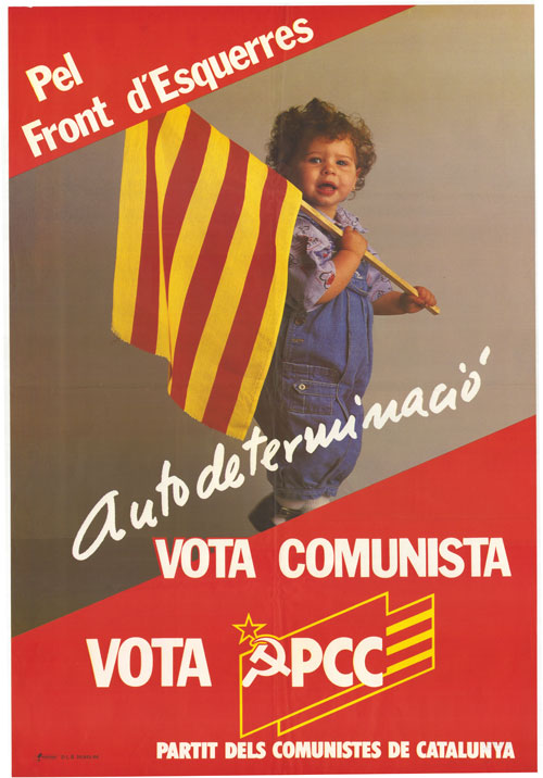 Pel Front d'Esquerres Autodeterminació Vota Comunista Vota PCC