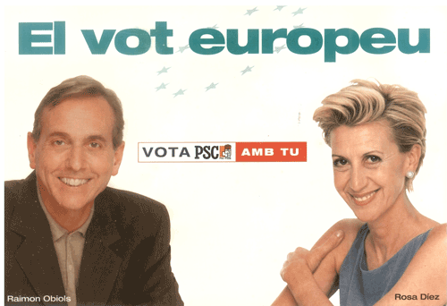 El vot europeu : vota PSC amb tu