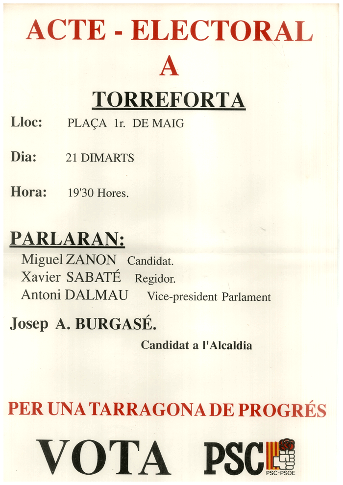 Acte - Electoral a Torreforta