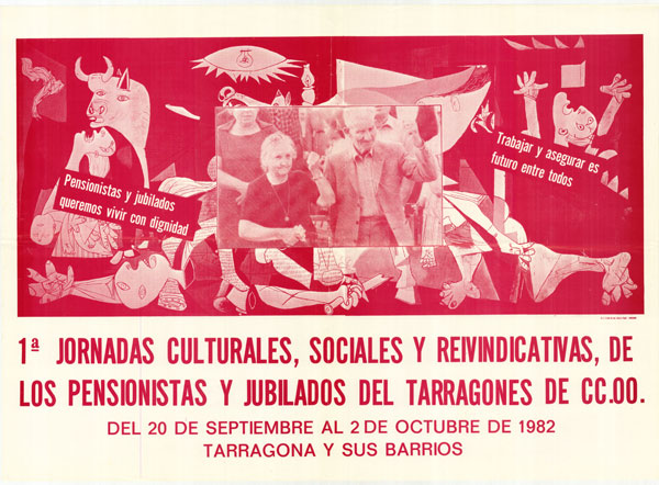 1ª Jornadas culturales, sociales y reivindicativas, de los pensionistas y jubilados del Tarragones de CC.OO.