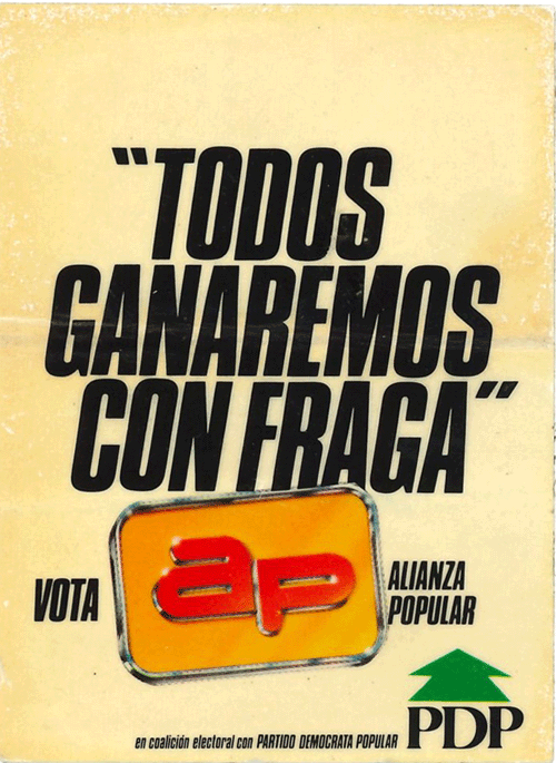 "Todos ganaremos con Fraga" : vota AP en coalición con PDP