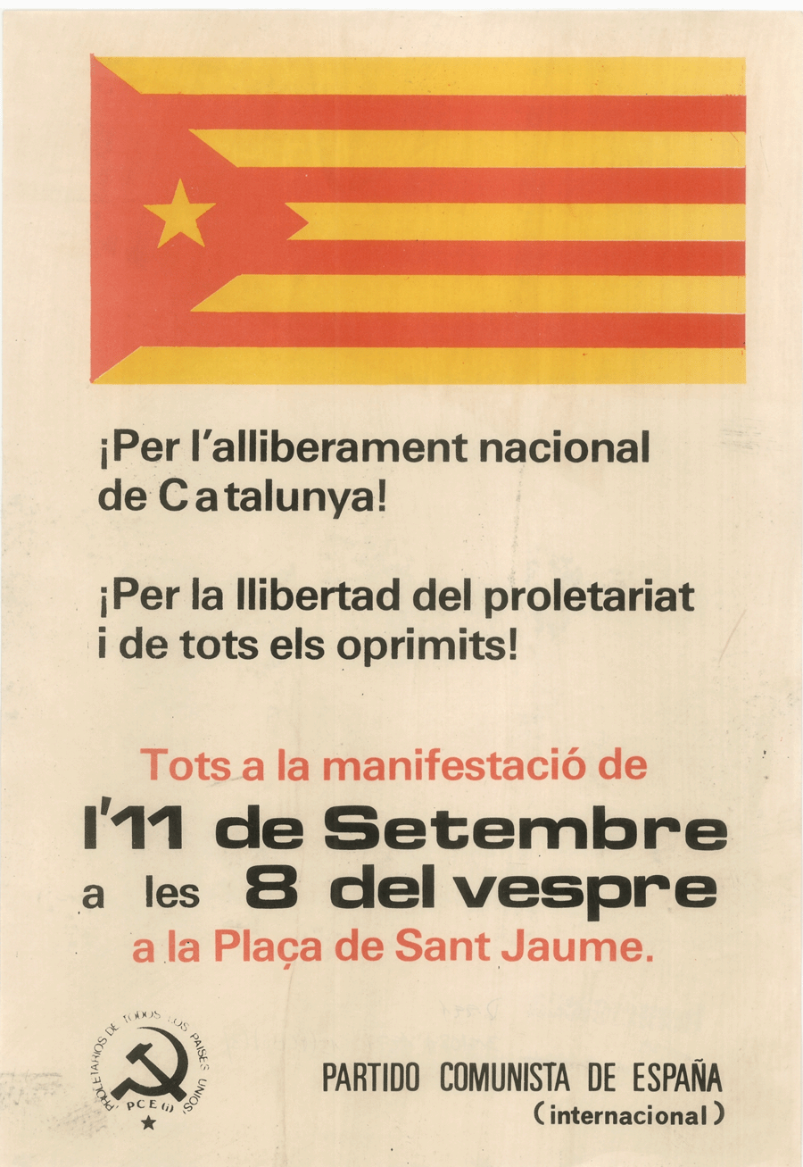 ¡Per l'alliberament nacional de Catalunya!