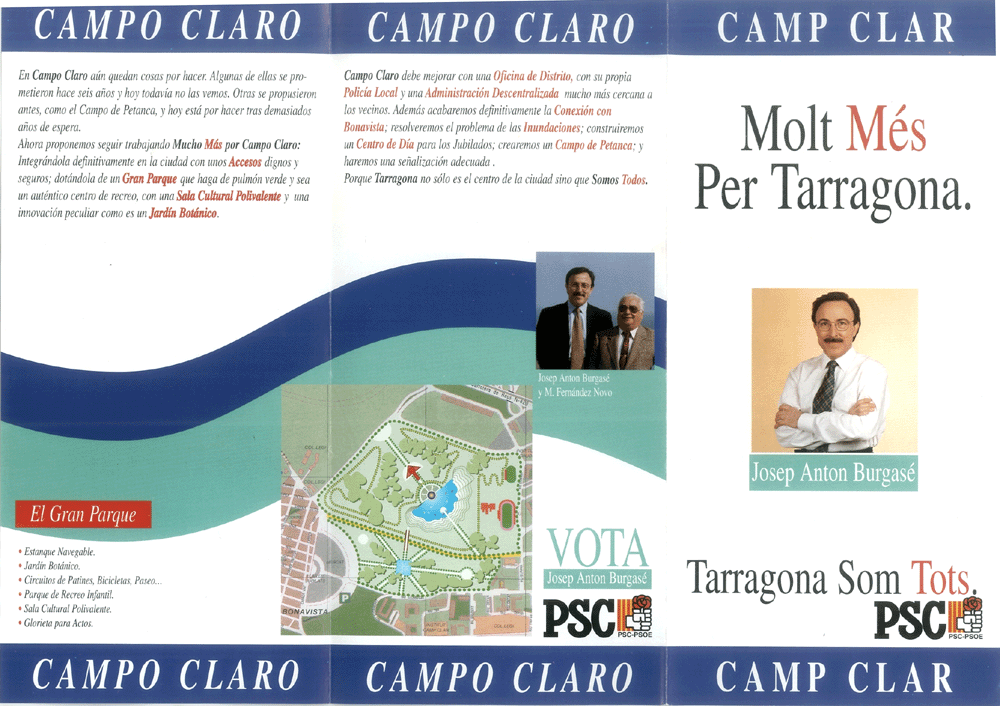Camp Clar : molt més per Tarragona = Campo Claro : mucho más por Tarragona